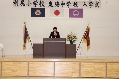 写真は着任式の様子。子供の頑張りは後日紹介します。